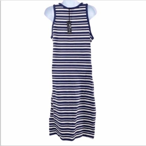 COTTON ON striped sleeveless dress NEW - Picture 5 of 9